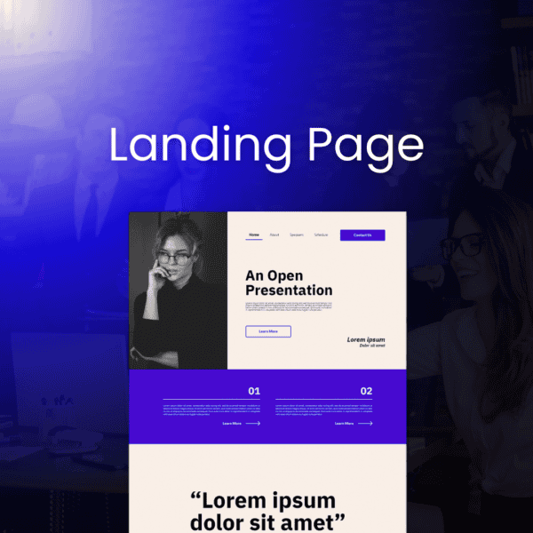 Landing Page
